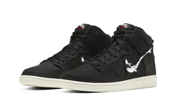 Nike Sb Dunk High Oski Shark Black Nike