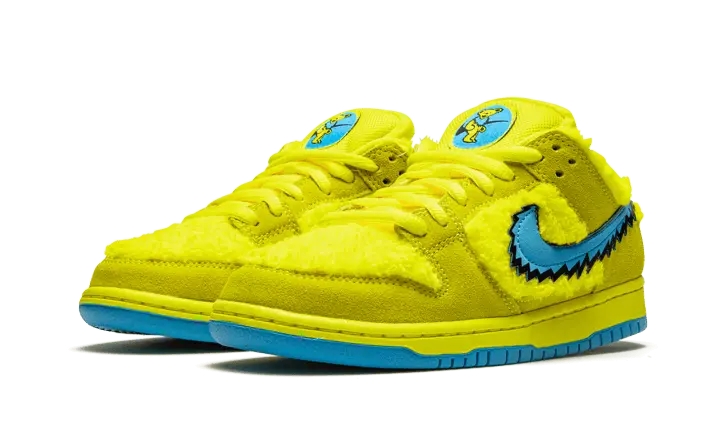 Nike Sb Dunk Low Grateful Dead Bears Yellow Nike