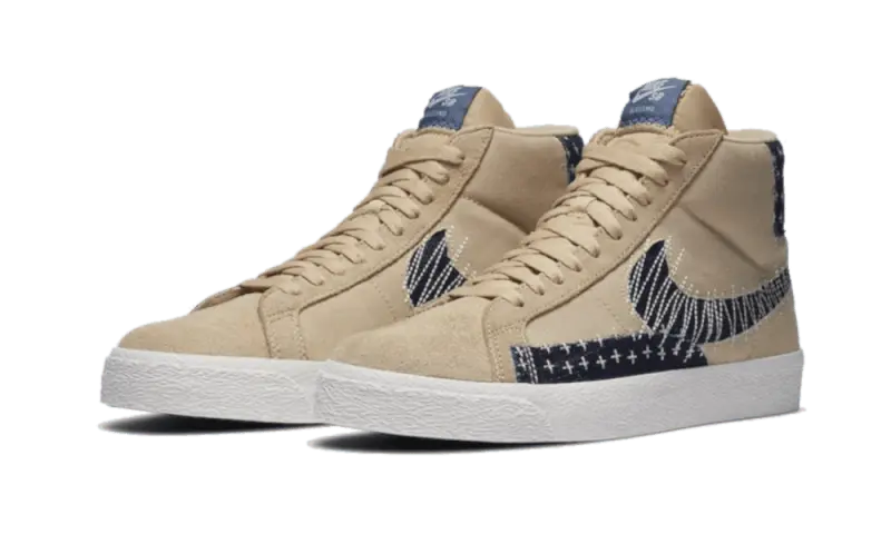 Nike Sb Zoom Blazer Mid Sashiko Sesame Nike