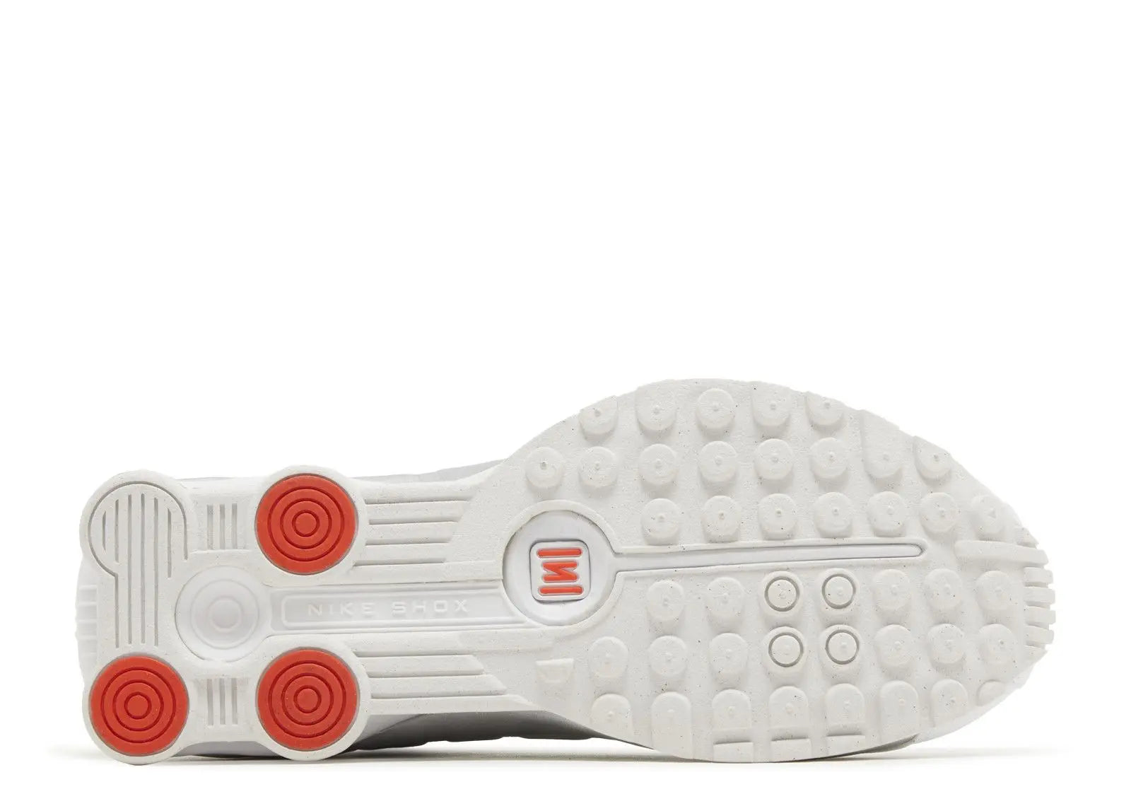 Nike Shox R4 White Metallic Silver Nike