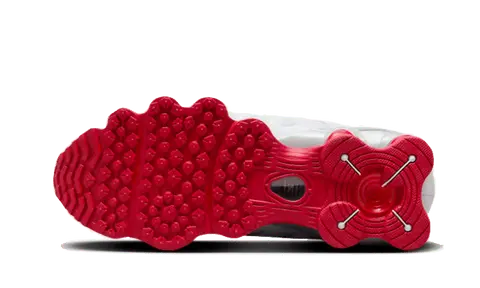 Nike Shox TL Platinum Tint Gym Red Nike