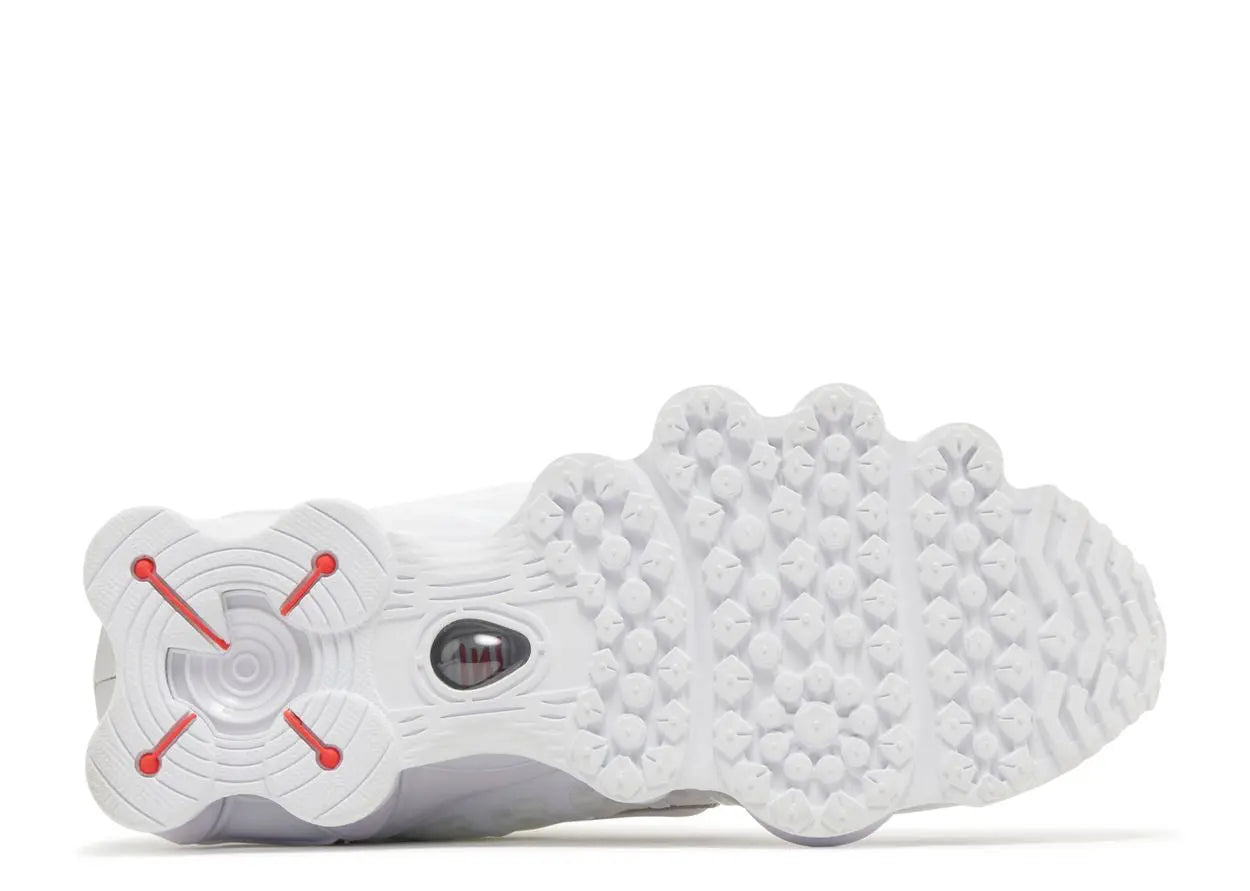 Nike Shox TL White Metallic Silver Nike
