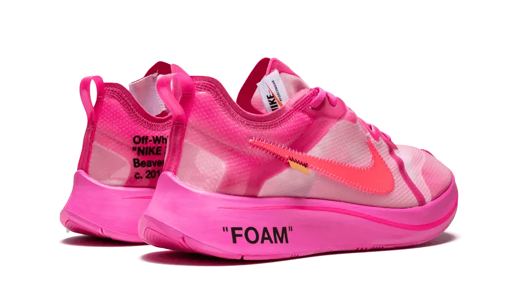 Nike Zoom Fly Off-White Tulip Pink VOSneakers