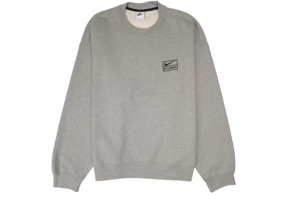 Nike x Stussy Crew Fleece Grey Nike