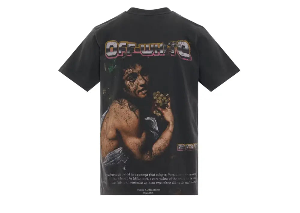 Off-White Digit Bacchus Slim S/S T-Shirt Black Off-White