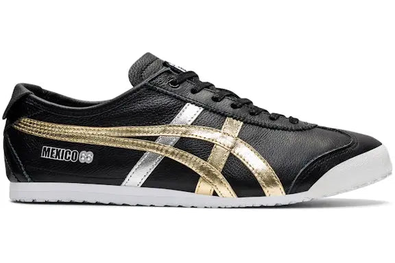 Onitsuka Tiger Mexico 66 Black Gold Silver ASICS