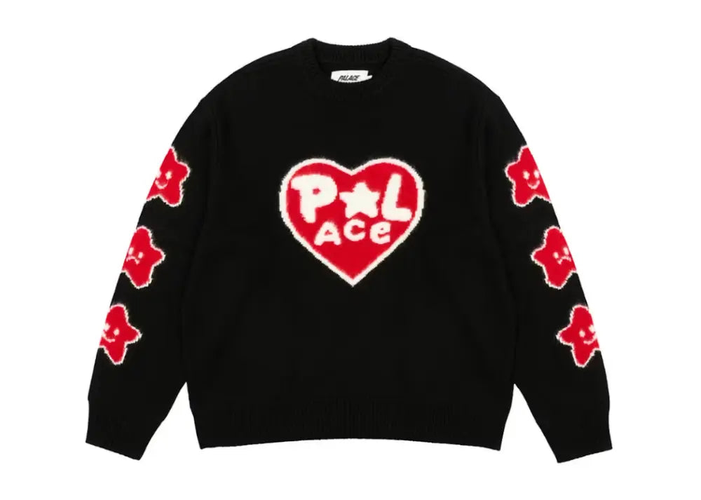Palace Cosy Knit (FW24) Black Palace