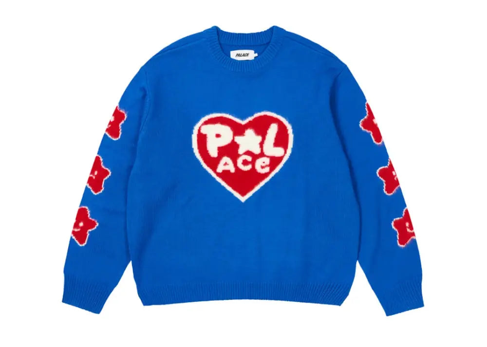 Palace Cosy Knit (FW24) Blue Berry Palace