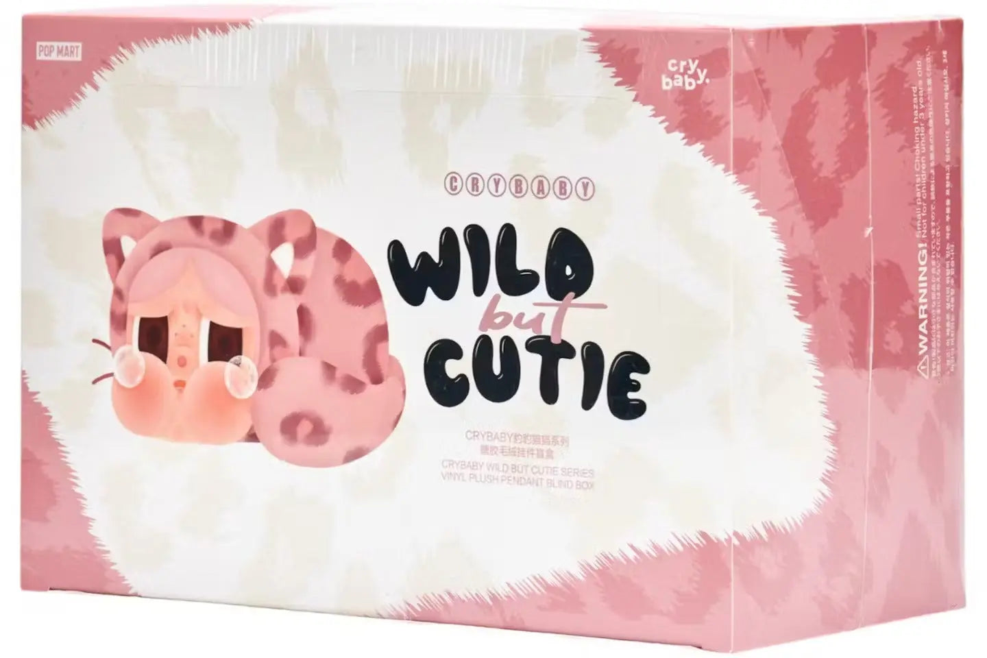 Pop Mart CRYBABY – Série “Wild but Cutie” – Étui scellé (6 boîtes mystères) – Porte-clés peluche en vinyle VOSneakers
