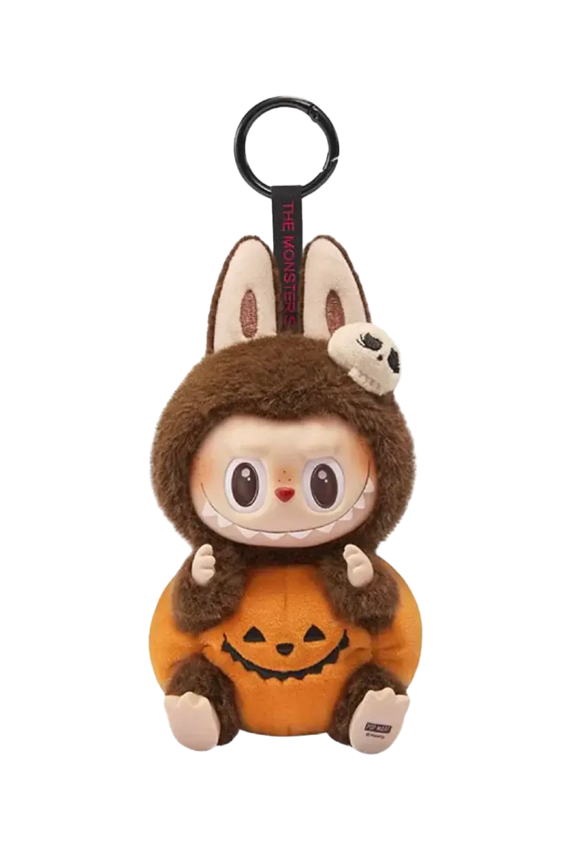 Pop Mart Labubu Happy Halloween Party Series-Sitting Pumpkin Vinyl Plush VOSneakers