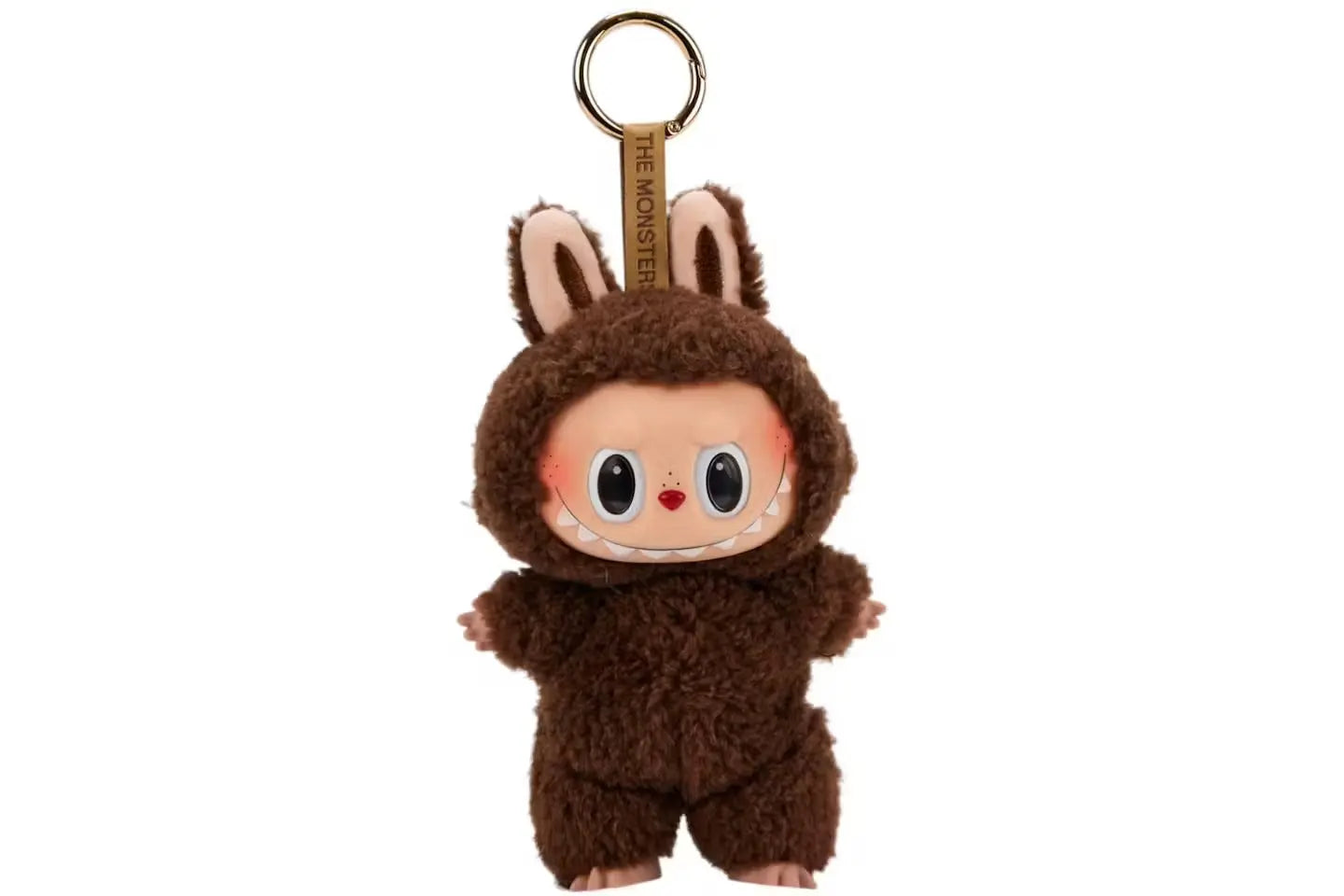 Pop Mart Labubu The Monsters – Série “Exciting Macaron” – Porte-clés peluche en vinyle – Chestnut Cocoa (Version secrète) VOSneakers