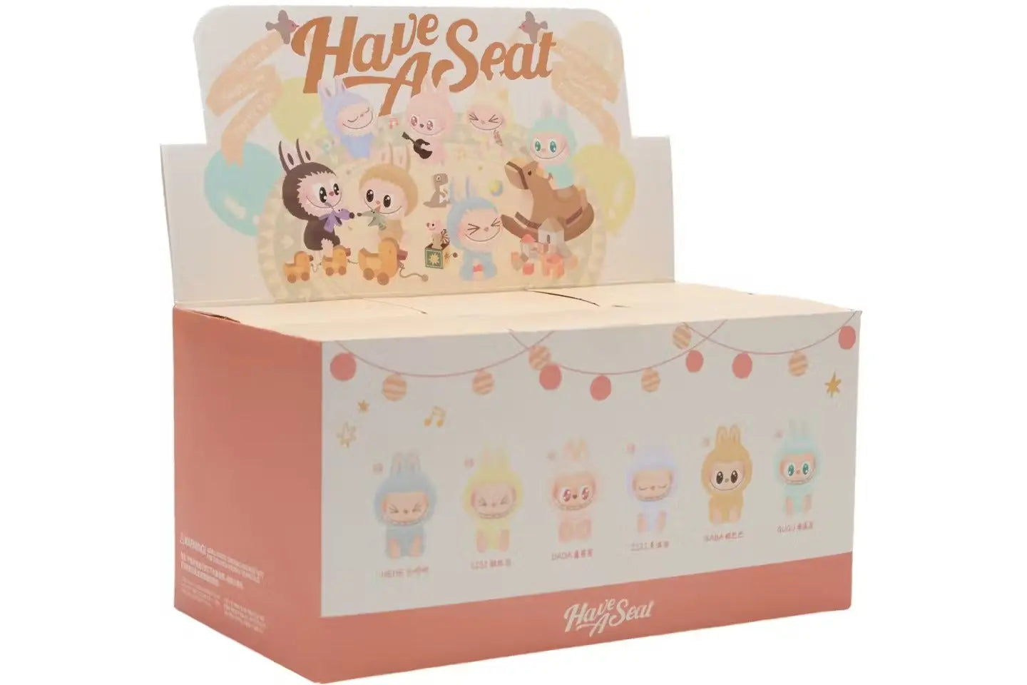Pop Mart Labubu The Monsters – Série “Have a Seat” – Étui scellé (6 boîtes mystères) – Peluche en vinyle VOSneakers