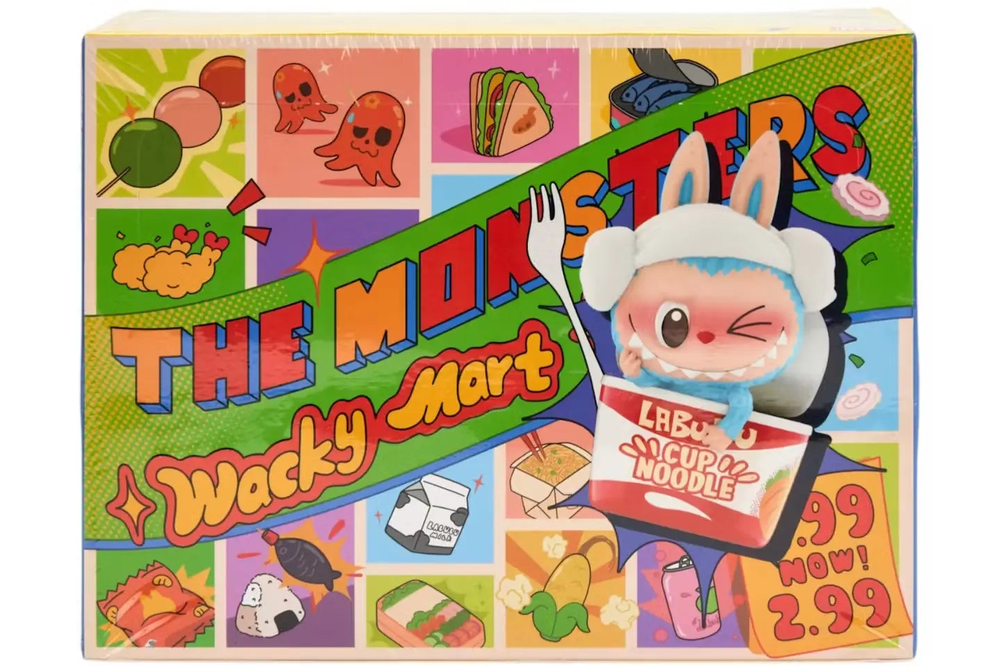 Pop Mart Labubu The Monsters – Série “Wacky Mart” – Étui scellé (12 boîtes mystères) – Figurine VOSneakers