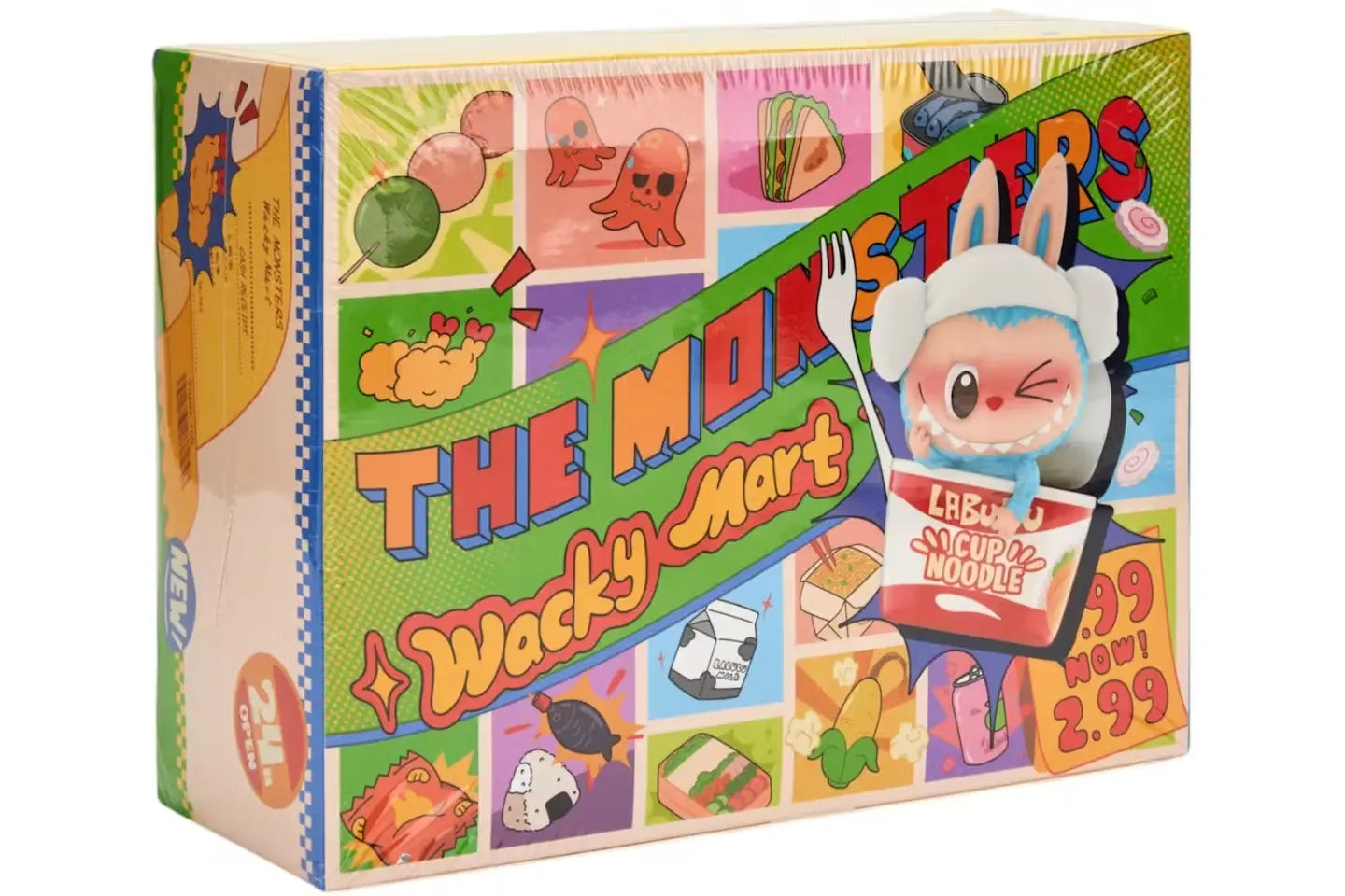 Pop Mart Labubu The Monsters – Série “Wacky Mart” – Étui scellé (12 boîtes mystères) – Figurine VOSneakers