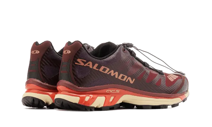 Salomon XT-4 Bitter Chocolate Mocha Mousse Fiery Red Salomon