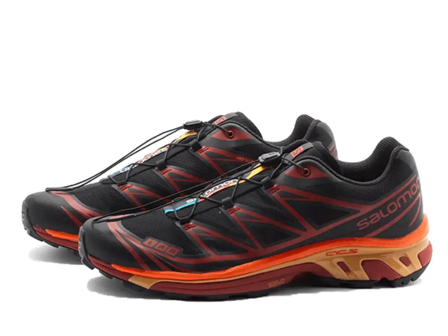 Salomon XT-6 Chocolate Plum Vibrant Orange Salomon