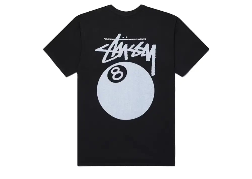 Stussy 8 Ball Pigment Dyed Tee Black Stussy