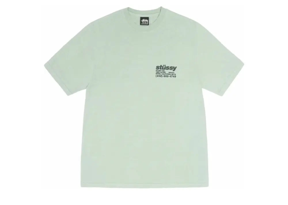 Stussy DNA Pigment Dyed Tee Granite Stussy