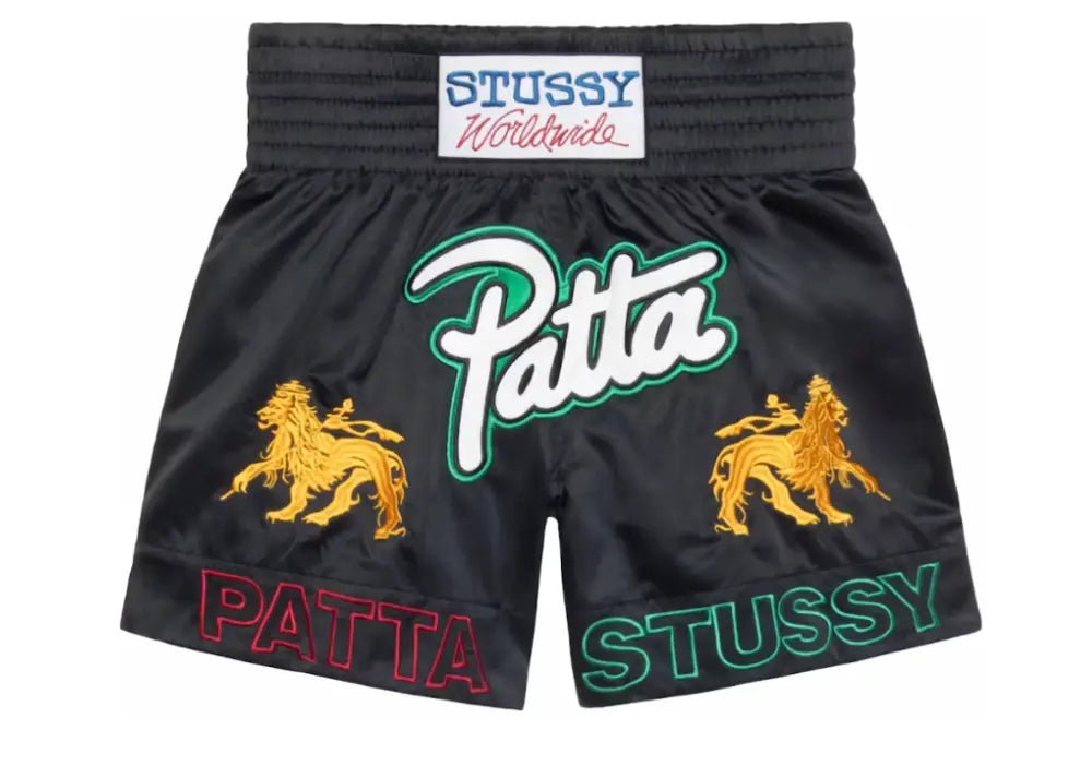 Stussy x Patta Boxing Short Black Stussy