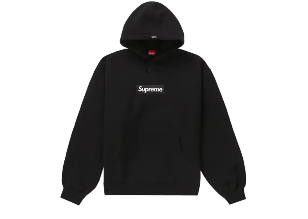 Supreme Box Logo Hooded Sweatshirt (FW23) Black Supreme
