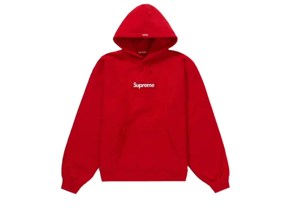 Supreme Box Logo Hooded Sweatshirt (FW23) Red Supreme