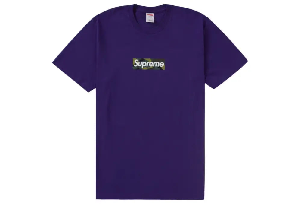 Supreme Box Logo Tee (FW23) Purple Supreme