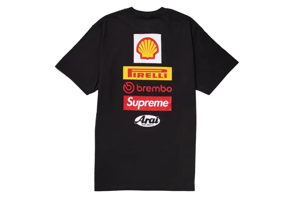 Supreme Ducati Logo Tee Black Supreme