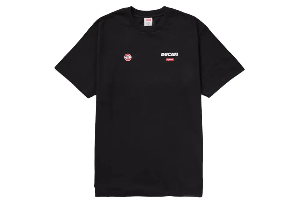 Supreme Ducati Logo Tee Black Supreme