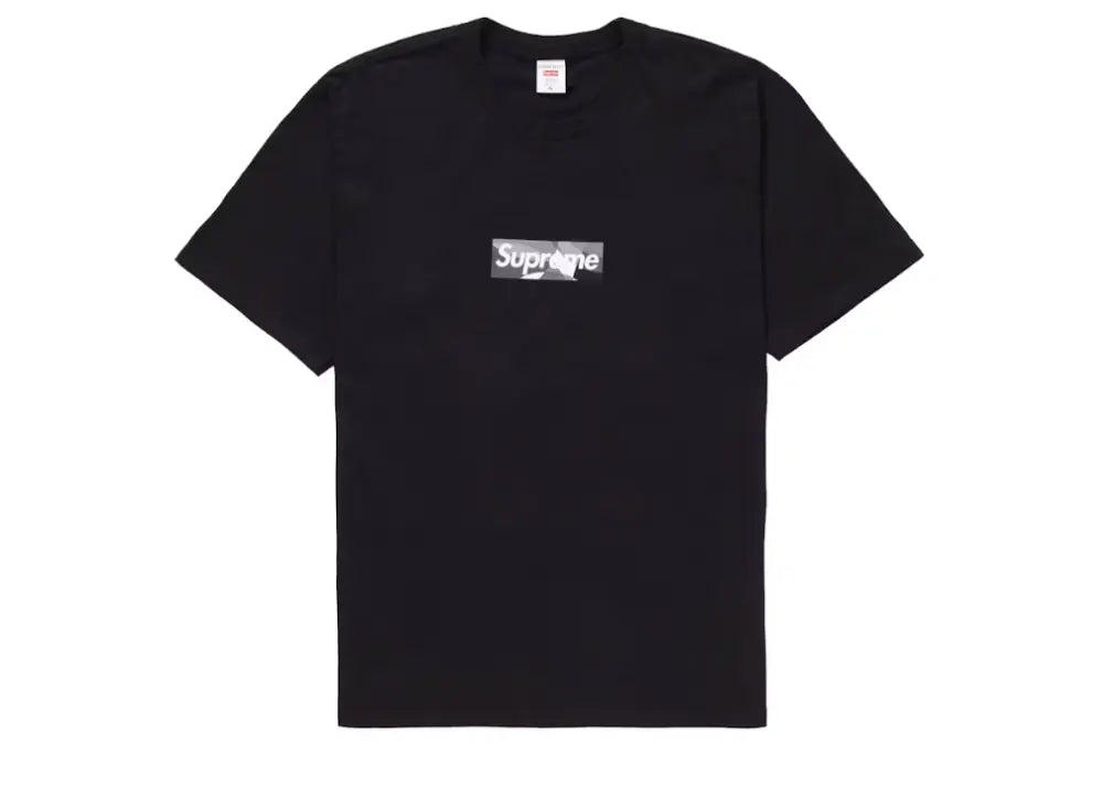 Supreme Emilio Pucci Box Logo Tee Black/Black Supreme