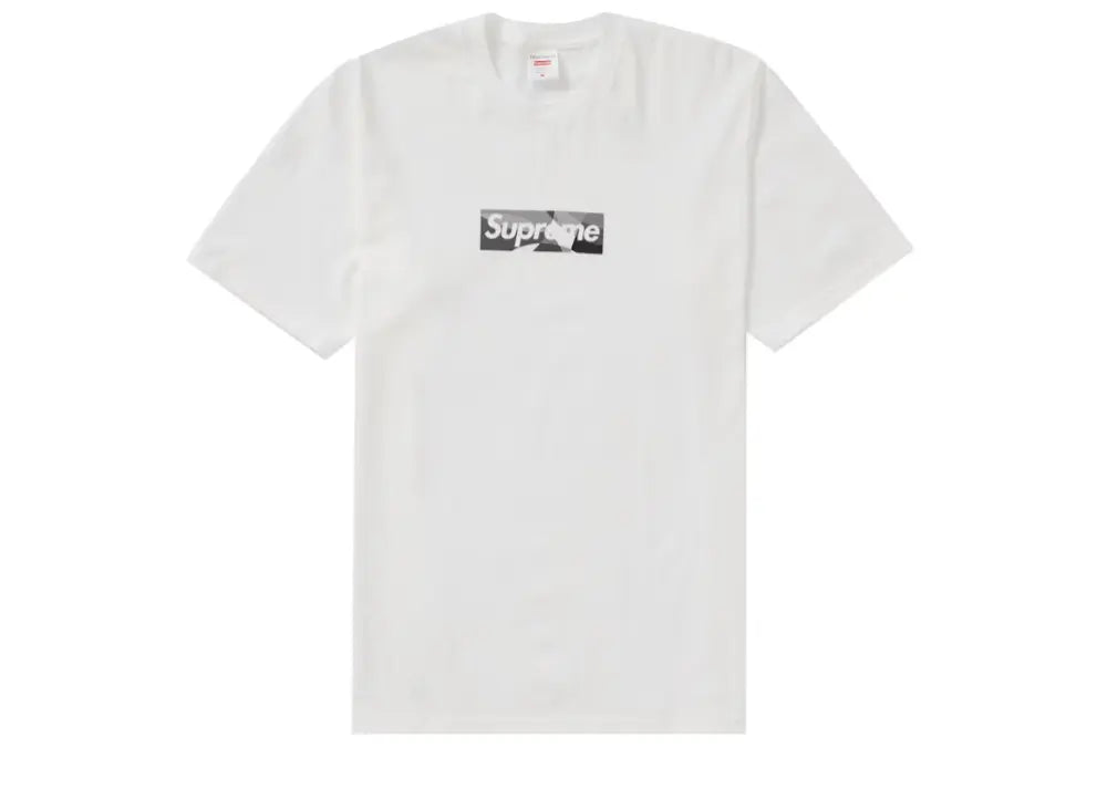 Supreme Emilio Pucci Box Logo Tee White/Black Supreme