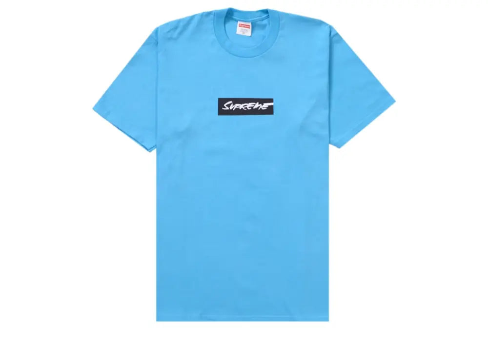 Supreme Futura Box Logo Tee Bright Blue Supreme