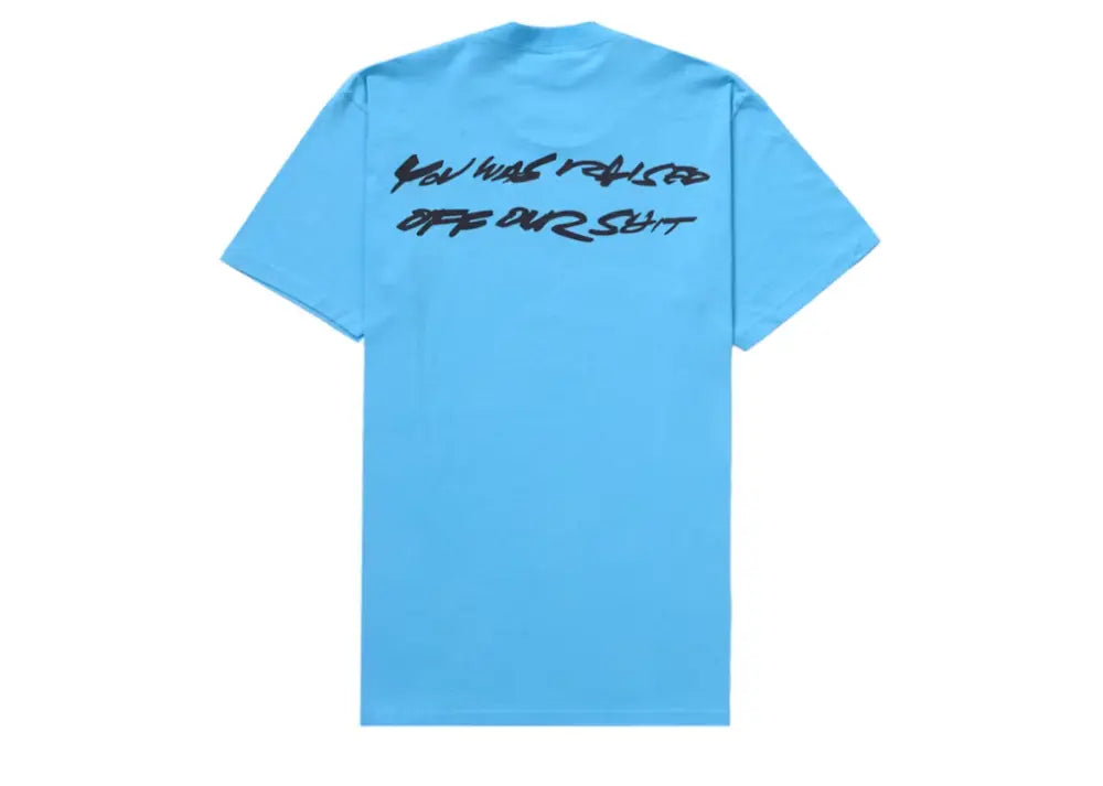 Supreme Futura Box Logo Tee Bright Blue Supreme