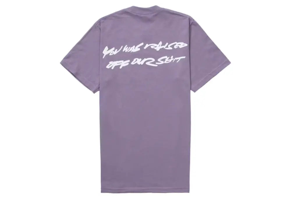 Supreme Futura Box Logo Tee Dusty Purple Supreme