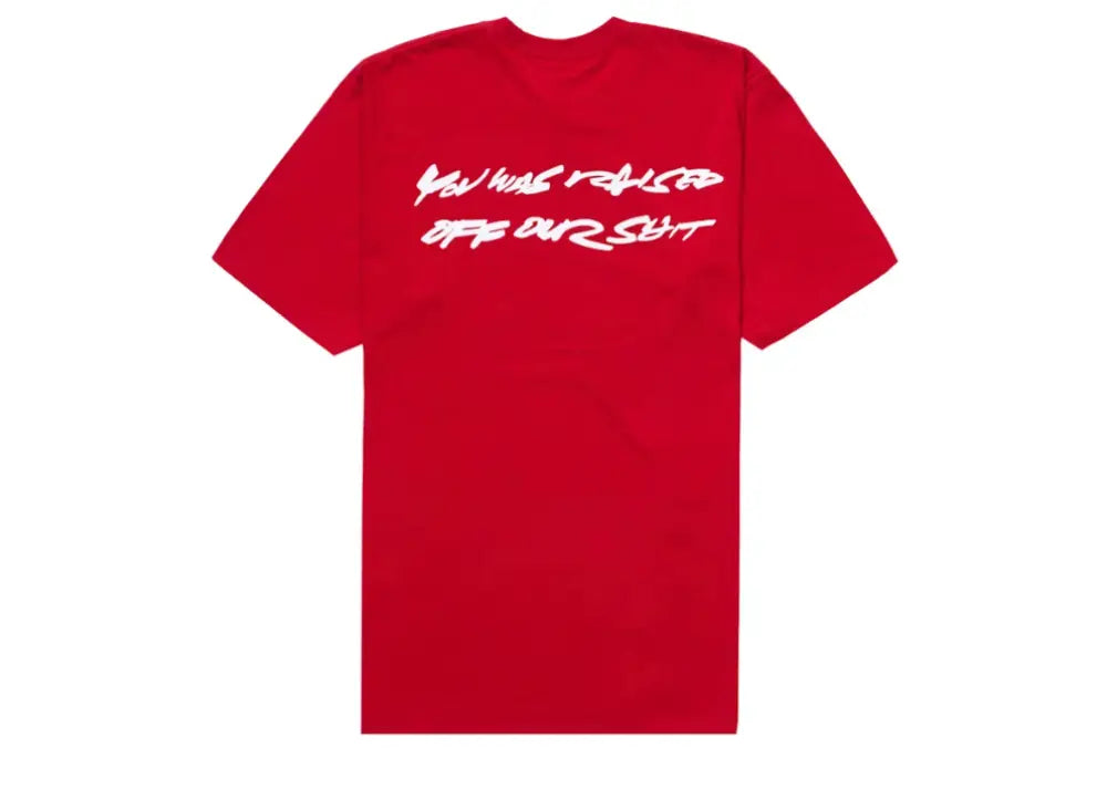 Supreme Futura Box Logo Tee Red Supreme