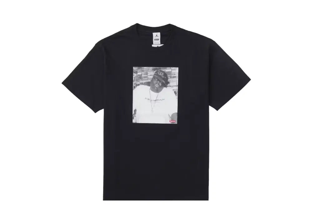 Supreme Jordan Biggie S S Top Black Supreme
