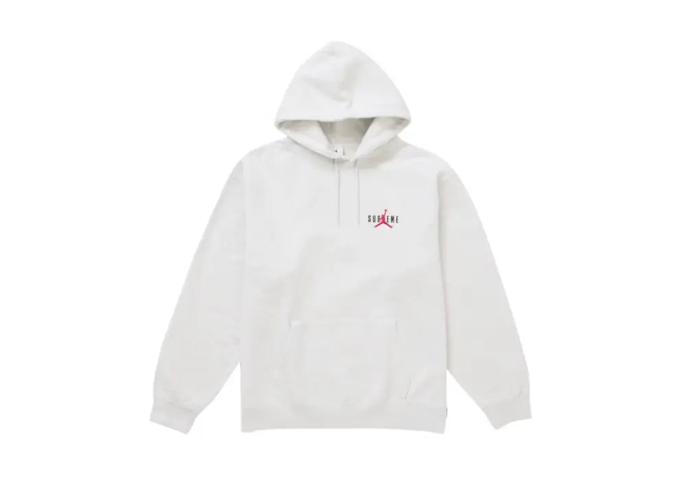 Supreme Jordan Hooded Sweatshirt (FW24) Ash Grey Supreme