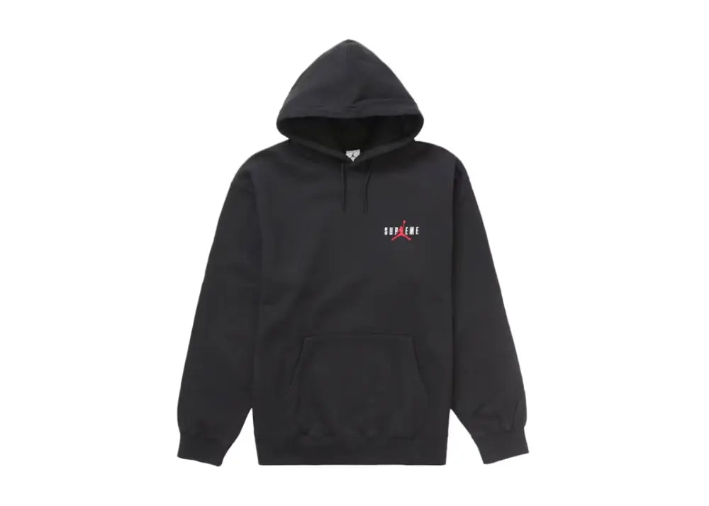 Supreme Jordan Hooded Sweatshirt (FW24) Black Supreme