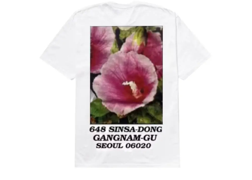 Supreme Seoul Box Logo Tee White Supreme