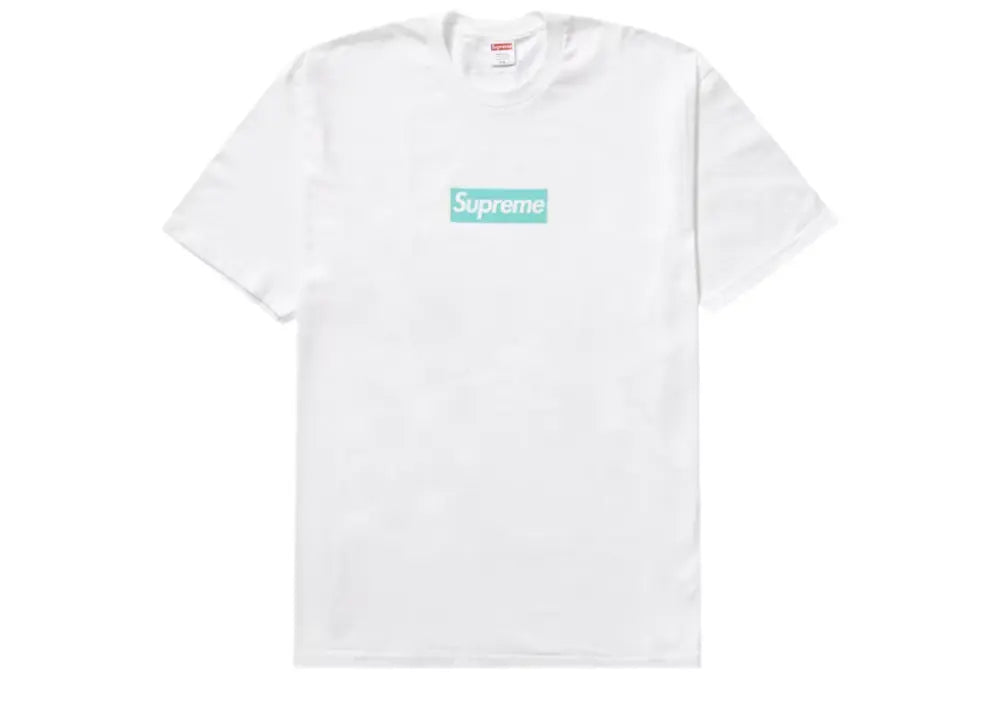 Supreme Tiffany & Co. Box Logo Tee White Supreme