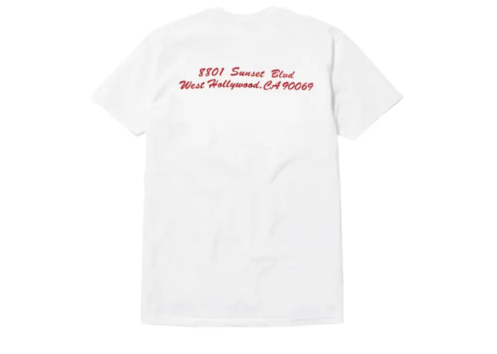 Supreme West Hollywood Box Logo Tee White Supreme