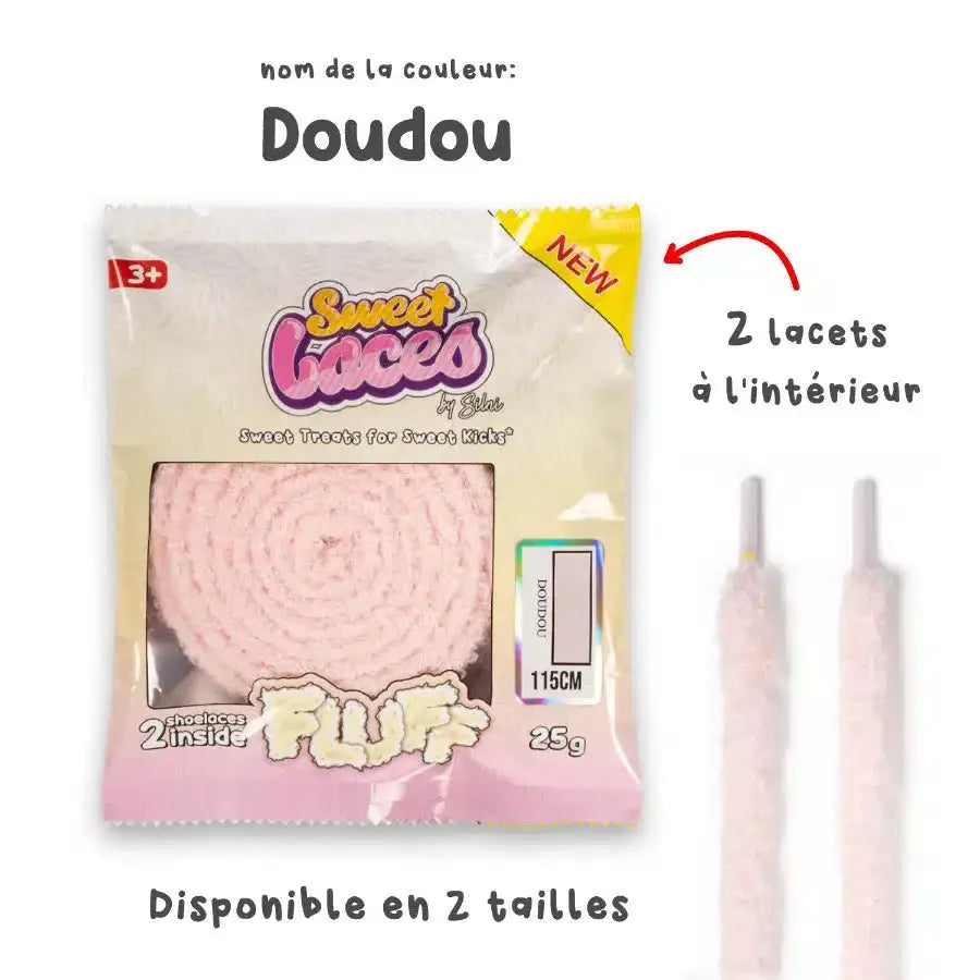 Sweetlaces Fluff: Doudou VOSneakers