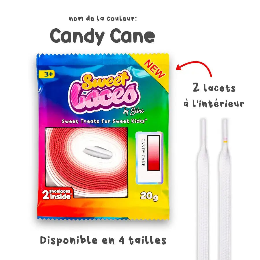 Sweetlaces Originals: Candy Cane VOSneakers