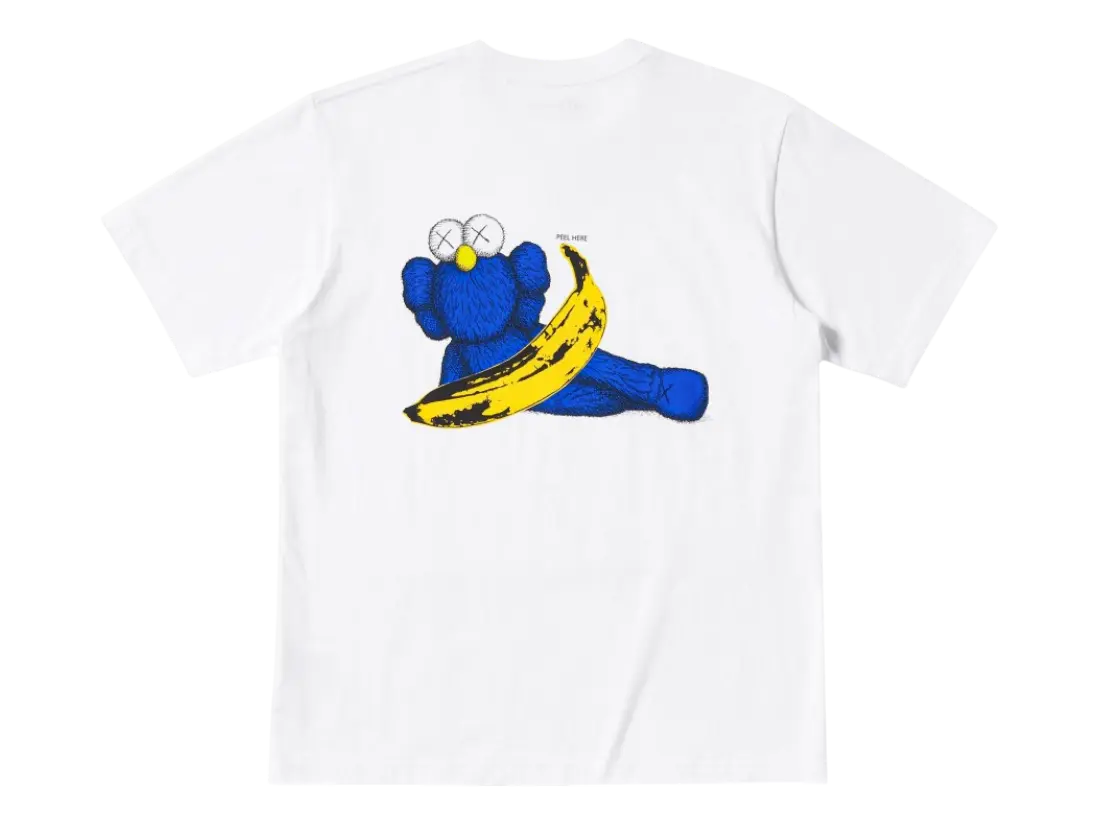 T-shirt KAWS x Uniqlo Warhol UT Graphic White VOSneakers
