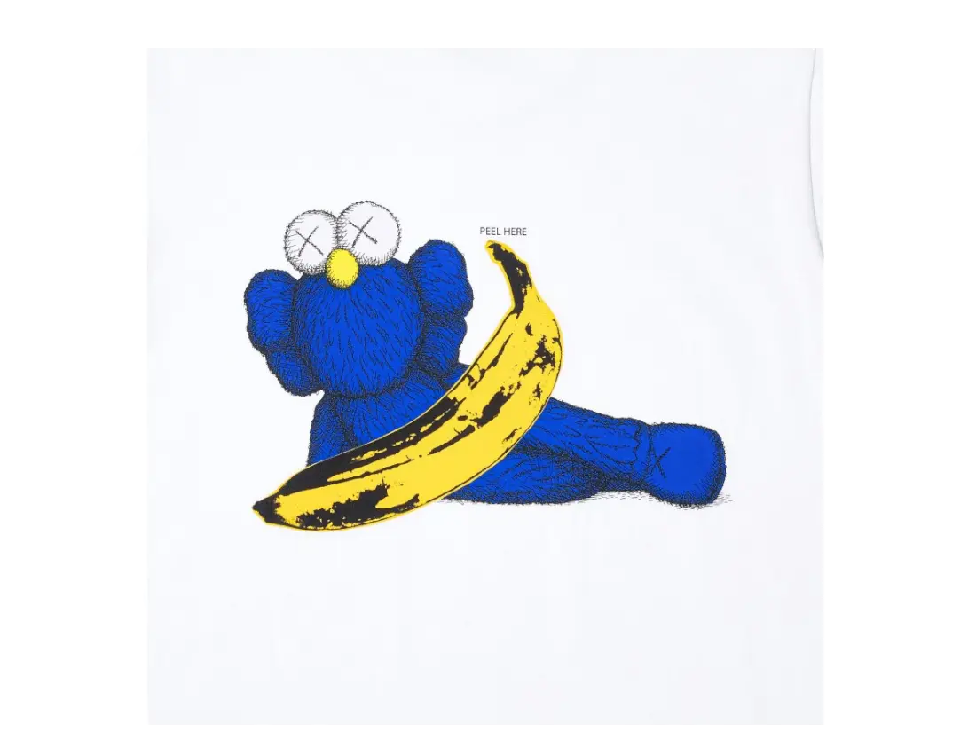 T-shirt KAWS x Uniqlo Warhol UT Graphic White VOSneakers