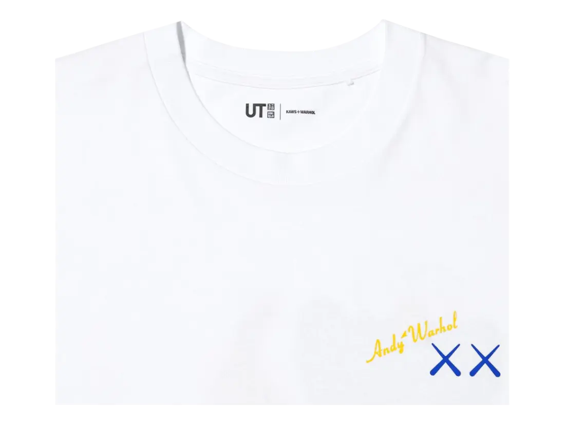 T-shirt KAWS x Uniqlo Warhol UT Graphic White VOSneakers
