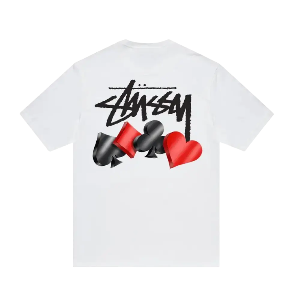 Tee Stussy Suits Blanc VOSneakers