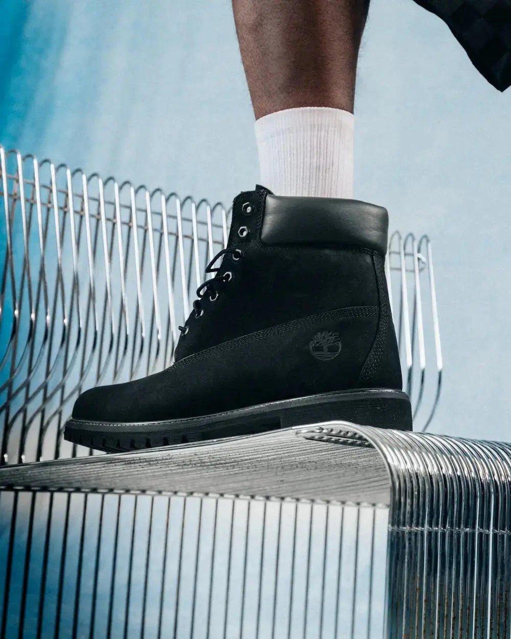 Timberland 6" Premium Waterproof Boot Black Nubuck Timberland