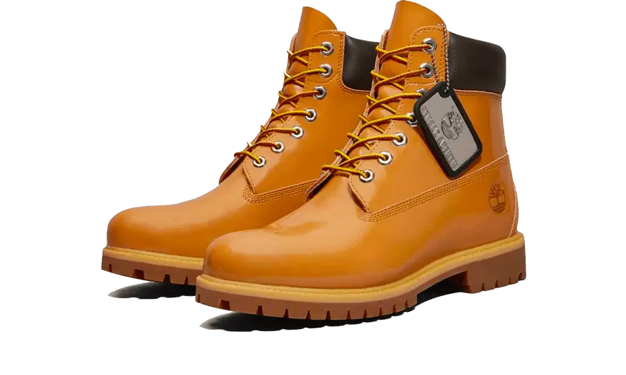 Timberland 6" Veneda Carter Patent Leather Boot Wheat Patent Timberland
