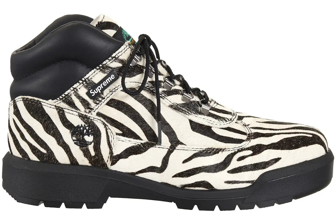 Timberland Field Boot Mid Lace Up Supreme Zebra Timberland