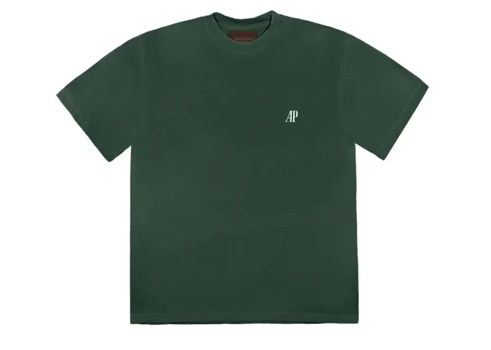 Travis Scott CJ x Audemars Piguet Watch Face Tee Green Travis Scott